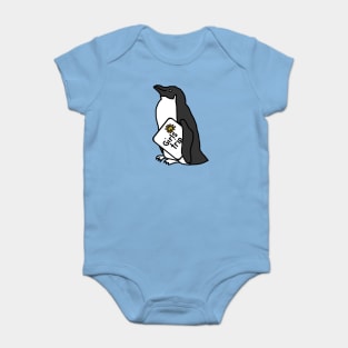 Cute Penguin goes on Girls Trip Baby Bodysuit